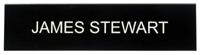 Replacement nameplates for desk/wall holders