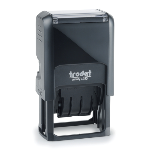 Trodat 4750 Printy Self-Inking Dater, Rectangular