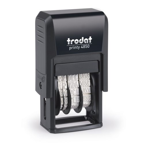 Trodat 4850 Printy Self-Inking Dater, Rectangular