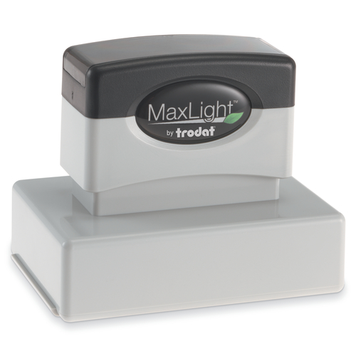 Trodat MaxLight XL2-165 Pre-Inked Stamp, Rectangular