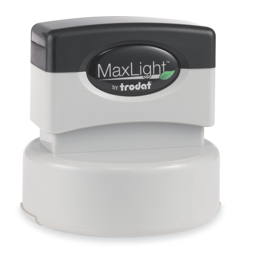 Trodat MaxLight XL2-655 Pre-Inked Stamp, Circular