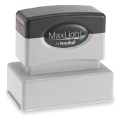 Trodat MaxLight XL2-125 Pre-Inked Stamp, Rectangular