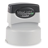 Trodat MaxLight XL2-535 Pre-Inked Stamp, Circular