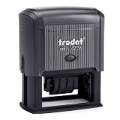 Trodat 4727 Printy Self-Inking Dater, Rectangular