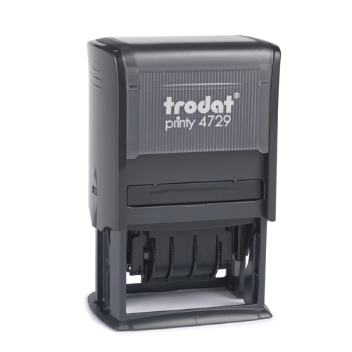 Trodat 4729 Printy Self-Inking Dater, Rectangular