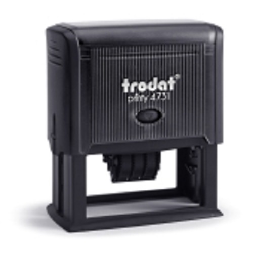 Trodat 4731 Printy Self-Inking Dater, Rectangular